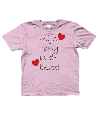 Kids T-Shirt - Mijn pony is de beste!