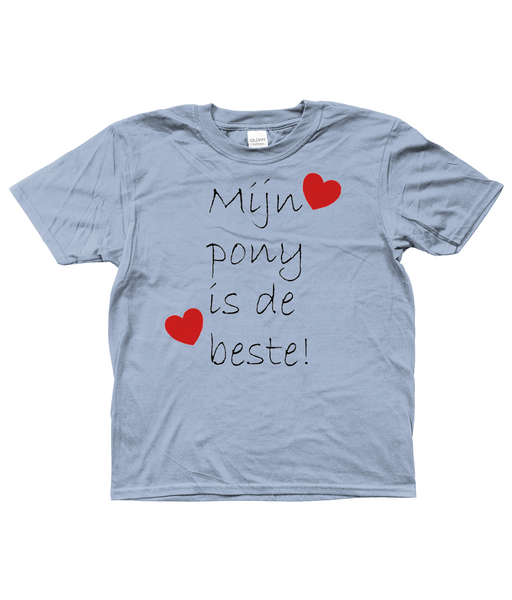 Kids T-Shirt - Mijn pony is de beste!