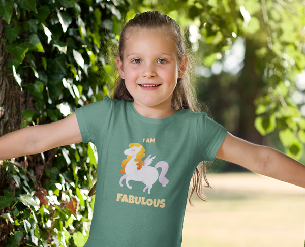 Kids T-shirt - I am Fabulous